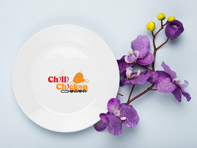 Chilli Chicken I Restaurant Name Logo Design brand identity branding design graphic design illustration illustrator logo logo design ui vector