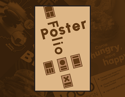 PosterFolio graphic design poster design