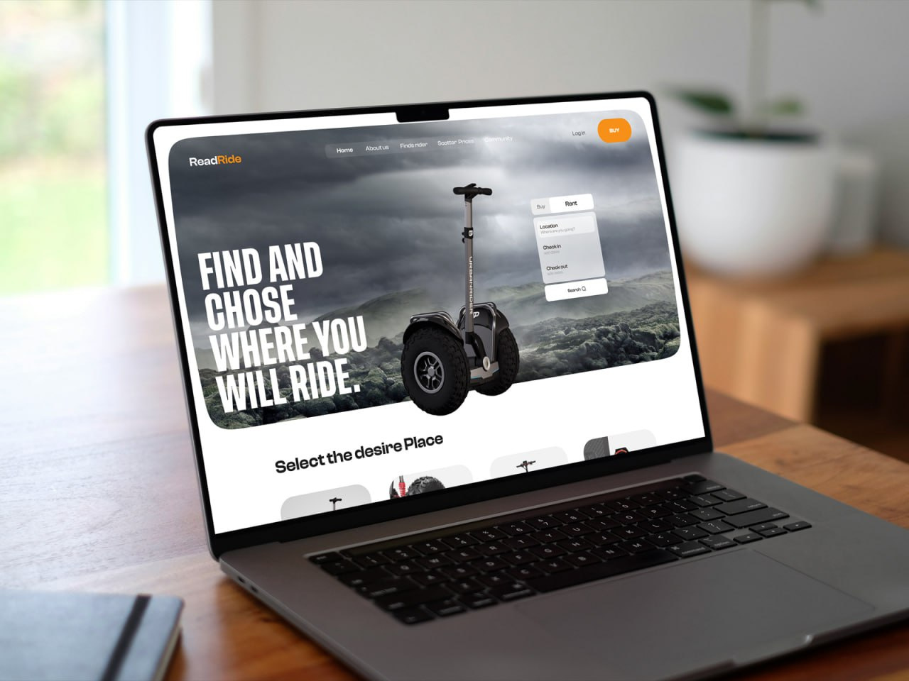 E-Scooter Website Landing Page UI Design branding car design car rental car wash electric scooter electric scooter design figma graphic design landing page landing page design logo ui ui design uiux ux design web design website design