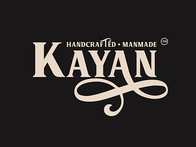 Kayan Woodworks branding graphic design logo