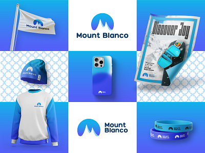 Mount Blanco - Logo | Brand Identity abstract logo brand design brand identity branding creative creative logo design logo logo design logo designs logofolio logofolio 2024 logotype minimal logo minimalist logo modern logo mountain logo ski ski logo snow