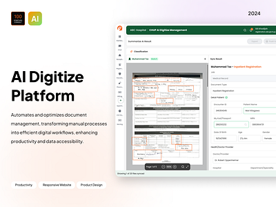 AI Digitize Platform ai ai digitize platform artificial intelligence ui ui design web design