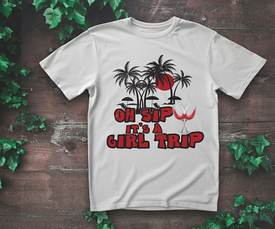 Girl's Trip T-shirt Design girls trip girls trip t shirt design graphic design t shirt t shirt design t shirts tshirt design tshirts typography typography tshirts