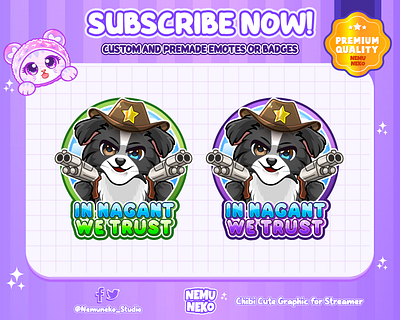 🐶Custom Chibi AVATAR/PFP/LOGO🐕 animation avatarpfplogo chibi emotes custom design cute emotes design digital illustration graphic design illustration open commission twitch emotes