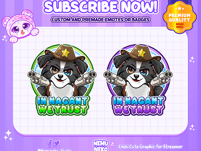 🐶Custom Chibi AVATAR/PFP/LOGO🐕 animation avatarpfplogo chibi emotes custom design cute emotes design digital illustration graphic design illustration open commission twitch emotes