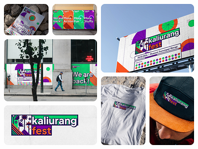 Branding Exploration for Kaliurang Fest 3d animation brand design brand logo branding clean design graphic design illustration logo motion graphics ui vector