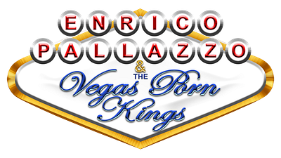 Enrico Pallazzo & the Vegas Porn Kings, band logo circa 2010. band logo branding digital art enrico pallazzo graphic art graphic design illustration music vegas