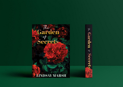 The Garden of Secrets - Book Cover book cover design design graphic design illustration pho photoshop