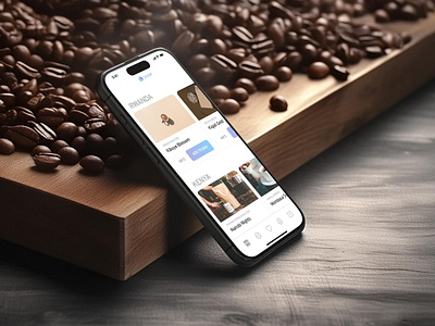 Origin Coffee app branding design graphic design logo ui ux