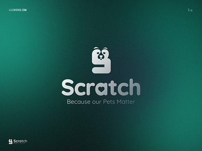 Scratch Logo Design branding logo motion graphics ui