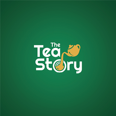 The Tea Story 3d animation branding graphic design logo logo design logo with branding social media post ui