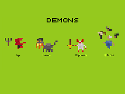 Demons demon pixel art worldbox