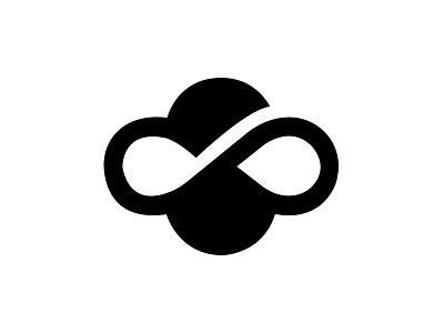 Infinity Cloud Logo brand identity branding creative agency design infinity cloud logo logo logo design logo designer media logo minimalist logo modern logo professional designer space exploration companies technology logo w monogram logo w planate logo