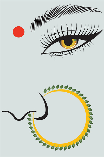 Bon Bibi (Forest Goddess of South east Asia) aesthetic design concept art festive goddess graphic design illustration vector