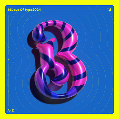36Days of type_B branding graphic design illustration logo typography vector