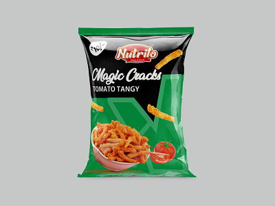 Fryums Magic Cracks Pouch Design box design branding fryums pouch design fryums products kurkure pouch design label design logo design mockup namkeen pouch design pouch design snacks snacks packaging snacks pouch design