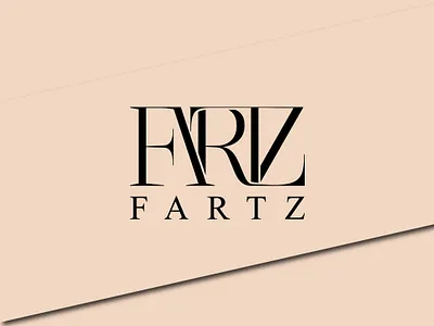 FARTZ clothing brand logo brand design brand identity brand logo business logo design fartz monogram logo frtz clothing logo frtz initial logo letter logo minimalist logo monogram logo
