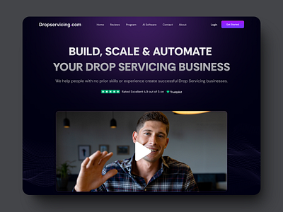 Comprehensive Web Design Project For Dropservicing Blueprint, UI digitalsolutions dropservicingblueprint uiux webdesign webdevelopment