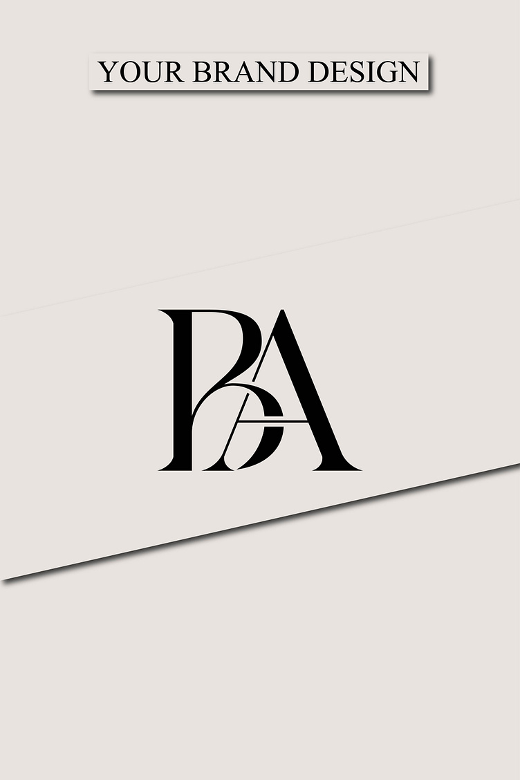 BA clothing brand logo design by abeda_design on Dribbble