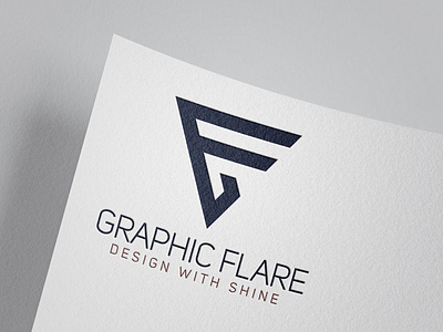 GF Logo Design branding graphic design logo