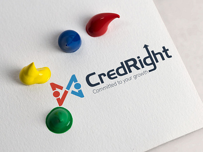 CredRight | Logo Design | Brand Identity adobe illustrator adobe photoshop brand identity branding business card corporate design digital marketing facebook google ads graphic design logo logo design marketing social media visual design visual identity