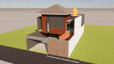 2 Storey House 3d design design interior house interior sketchup