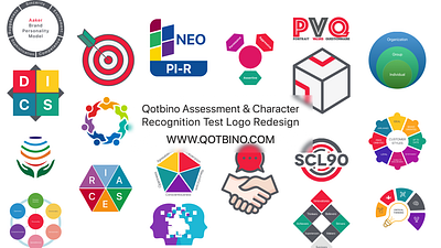 Redesign of logos assessment character recognition design figma graphic design logo redesign