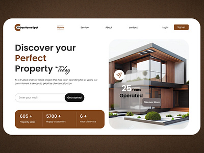 Discover Your Dream Home with Us ui