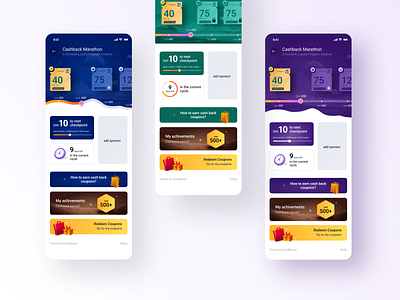 Nuhdeek Cashback - App branding design illustration mobile ui ux website