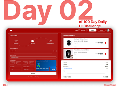 Daily UI - 002 app challenge dailyui design figma ui ux