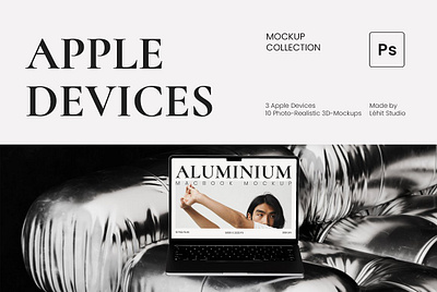 Aluminium Apple Devices Mockups aesthetic aluminium apple devices mockups apple device editable ipad mockup ipad pro iphone iphone 14 iphone 14 pro iphone mockup macbook mockup realistic smartphone mockup