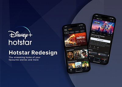 Disney Hotstar Redesign Case Study case study ui design ux research