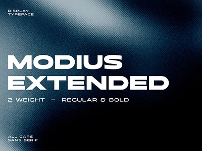Modius Extended album art bold font cover art custom font geometric headline font logo font magazine minimalist modern modius extended simplicity