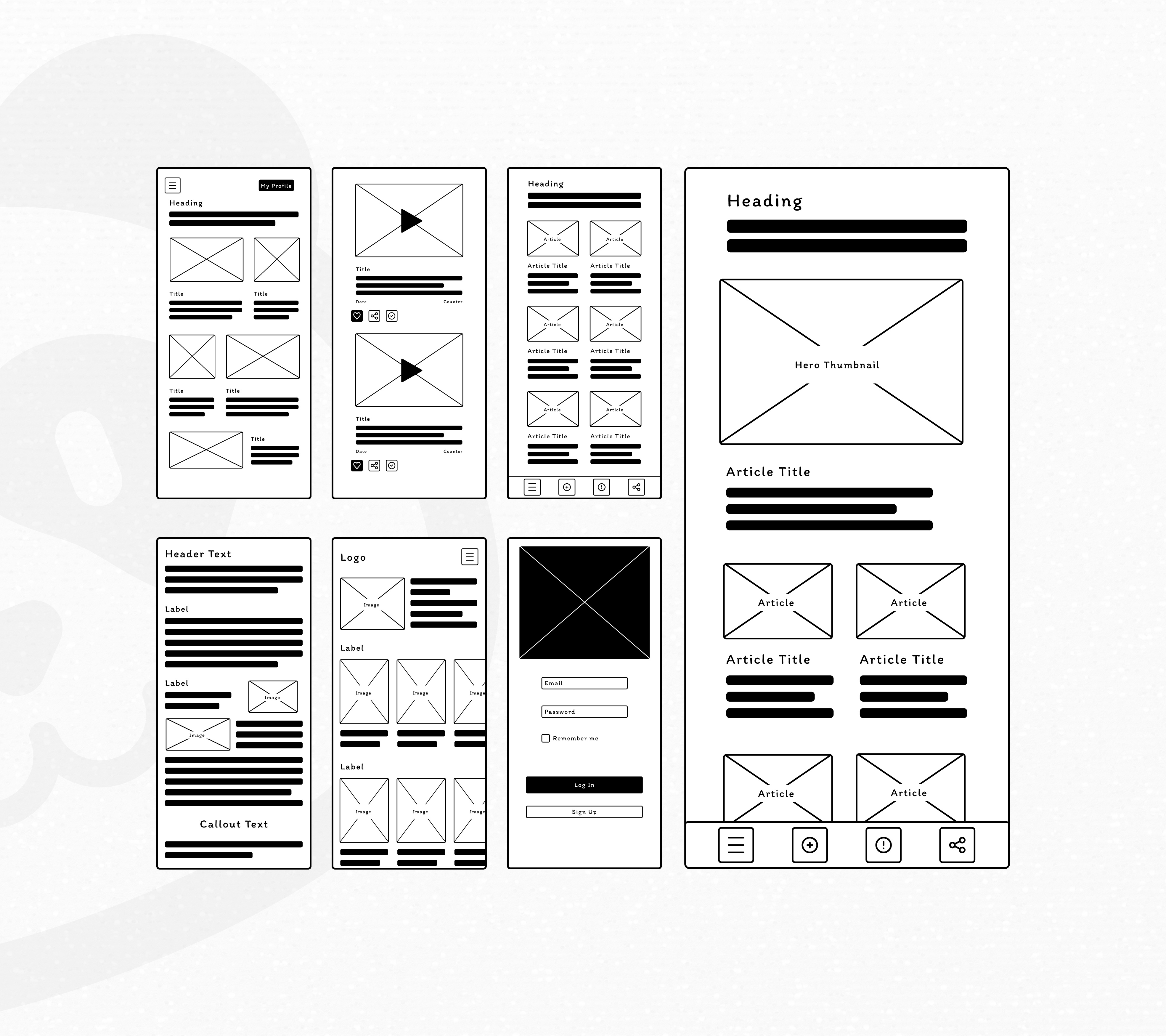 Wireframing with Panda.Frame 🐼 design system figma wireframe low fidelity ux design ux wireframe wireframe wireframe components wireframe kit wireframe layout wireframe library wireframing wireframing figma
