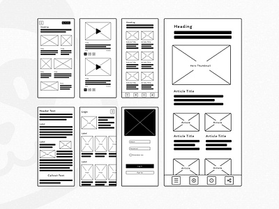 Wireframing with Panda.Frame 🐼 design system figma wireframe low fidelity ux design ux wireframe wireframe wireframe components wireframe kit wireframe layout wireframe library wireframing wireframing figma