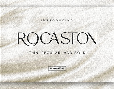 Rocaston - Decorative Sans Serif Font branding design font handwritten illustration italic logotype script typeface ui