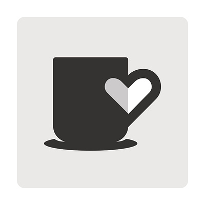 Coffee Heart animation branding coffeelogo graphic design logo loogosymbol motion graphics ui vector