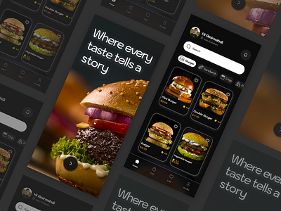 Restaurant App app app design design figma restaurant restaurant app ui ui design uiux user interface