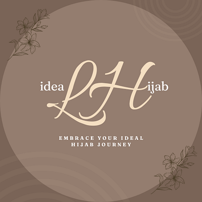 ideaLHijab. branding graphic design logo