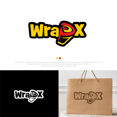 chicken wraps counter logo design branding graphic design logo