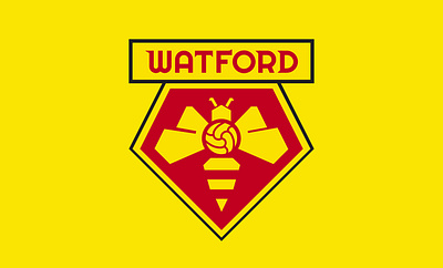 Watford F.C. branding football graphic design logo watford