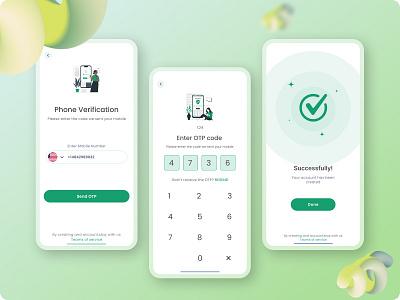 UI UX Design for Mobile App app app design app screen app ui app ui design branding design figma food delivery app graphic design illustration landing page logo nice app otp page typography ui ux vector web ui