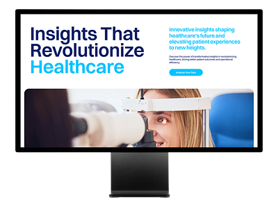 Health-Tech Landing Page @ Flagship design health healthcare innovation product ui uiux ux web design website