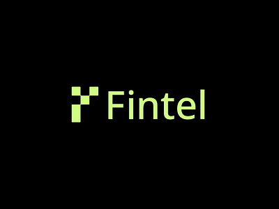 Fintel app branding design graphic design logo typography