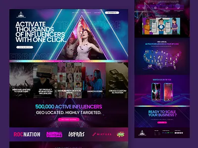 Event Landing Page design event landing page event management event website graphic design landing page responsive landing page ui ux web design website design wesbsite