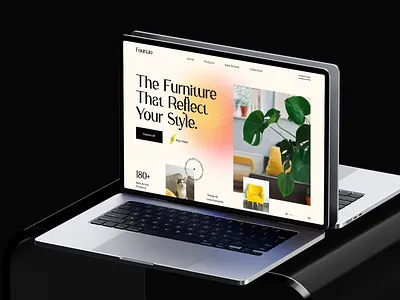 Furniture Website ecommerce furniture furniturewebsite home page landing page shopify site uidesign uiux userinterface web page webdesign website