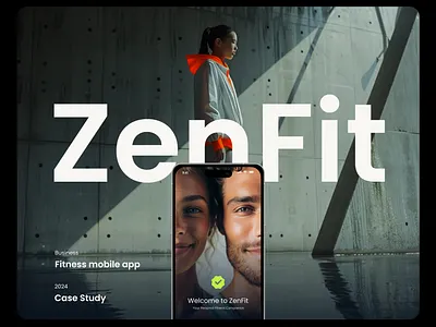 ZenFit App Case Study app appdesign casestudy design graphic design ui ux zenfit