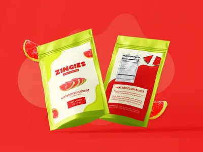 Zingies Sour Gummies | Sour Gummies Packaging Design | Branding adobe illustrator adobe photoshop brand brand design brand designer brand identity brand identity design branding design graphic design graphic designer illustration logo logo design mockups package design packaging packaging design sour gummies packaging sour gummy packaging