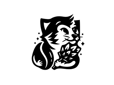 Civet Lotus Coffee Logo cafe