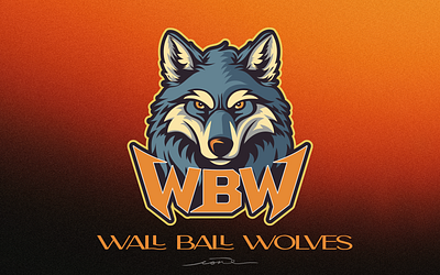 Wall Ball Wolves art direction branding graphic design illustrator ipad logo photoshop